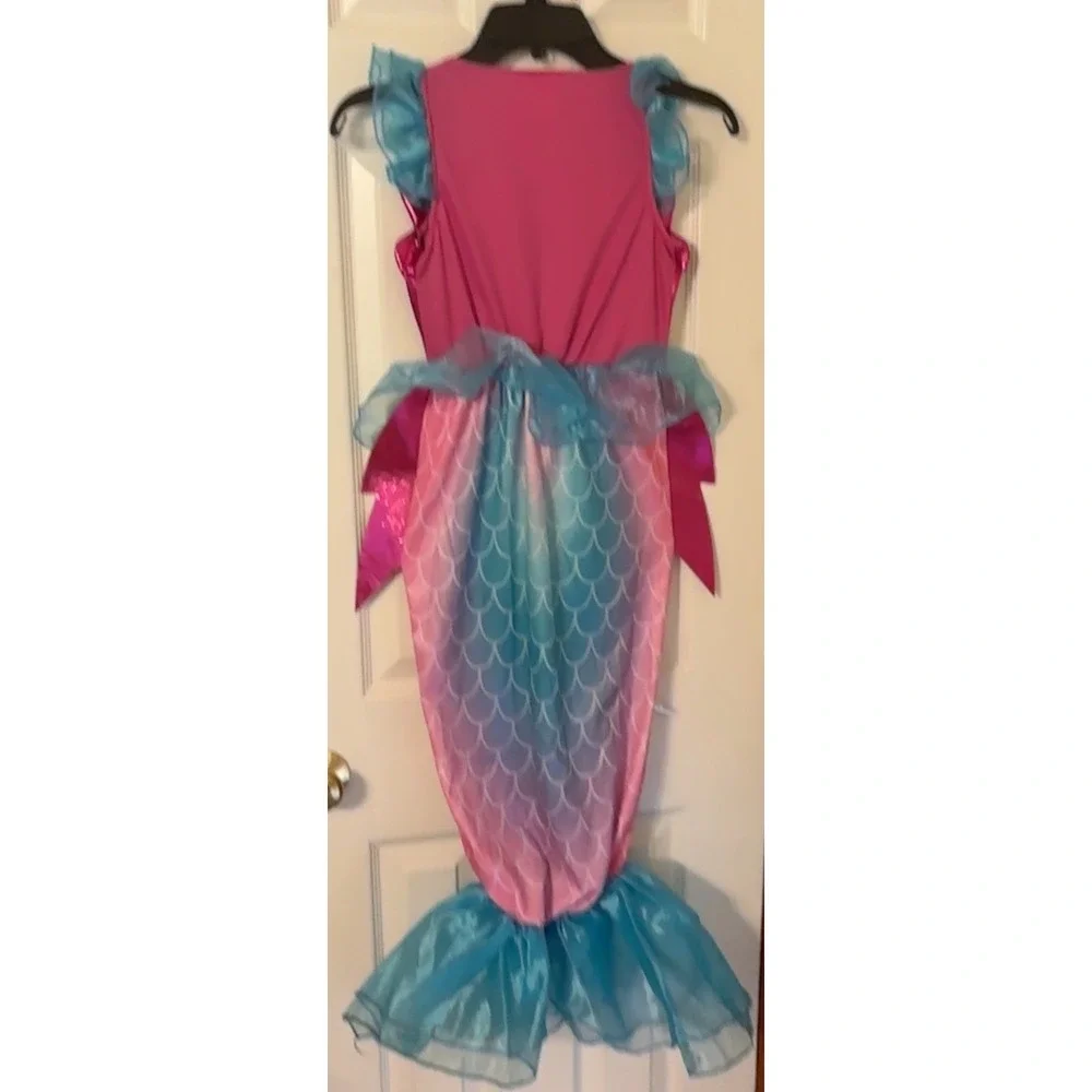 Spooktacular Creations Mermaid Costume Dress Kids Size M Halloween‎ Preowned EUC